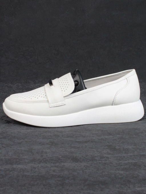 03-PDL 205-5 LT. BEIGE Полуботинки женские (натуральная кожа) - Фабричный китай фото 6