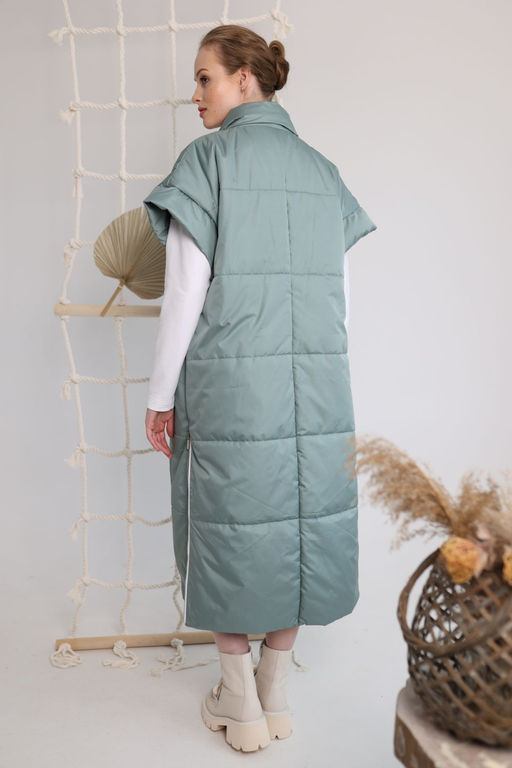 Жилет AMORI 2135 мятный  фото 2
