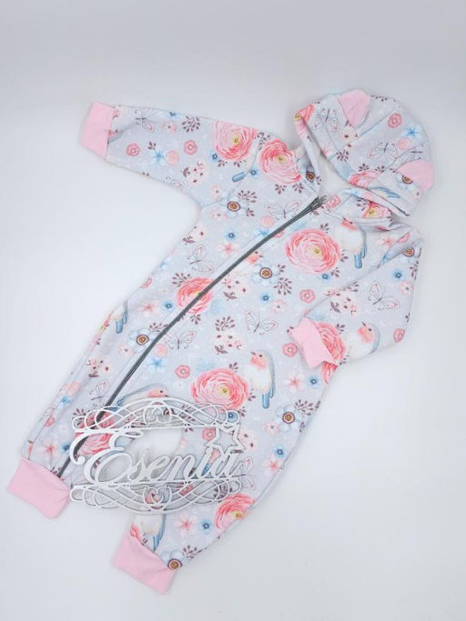 Комбинезон с капюшоном для малышей