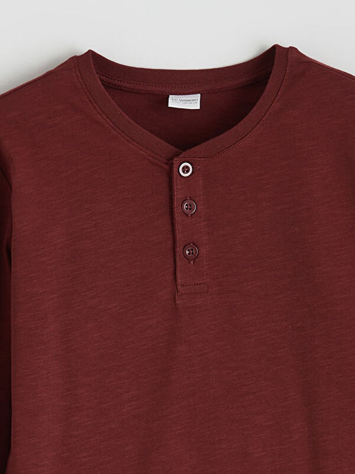 Bisiklet Yaka Erkek ?ocuk Pijama ?st