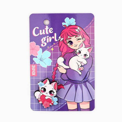 Цена за 20 шт. Значки деревянные Аниме в шоубоксе, 20 шт.