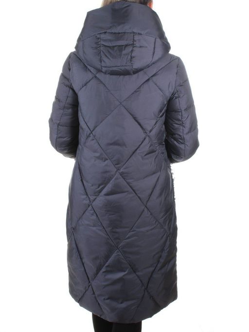 8115 GRAY/PURPLE Пальто зимнее женское Jarius - Fashion фото 6