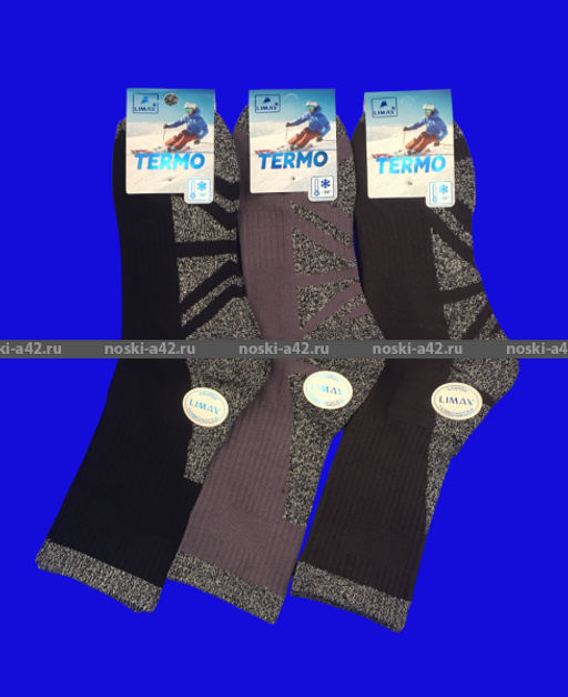 Цена за 12 пар. LIMAX носки мужские укороченные 61111В 41-44  фото 81