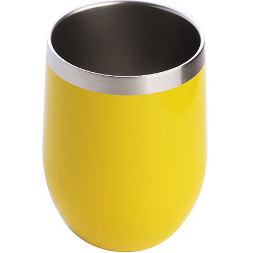 77050-5 Термокружка 320мл ЖЕЛТЫЙ (х20) - Mayer&boch фото 3