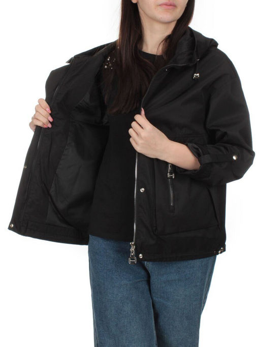 8051 BLACK Ветровка женская LYDIA - Фабричный китай фото 9