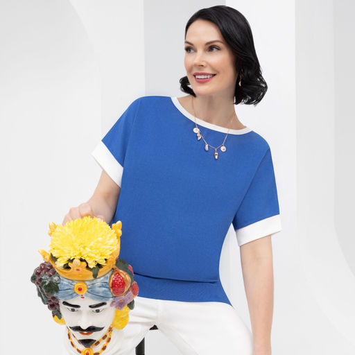 Туника Комфорт в каждом дне (лазурь) - Charutti фото 2