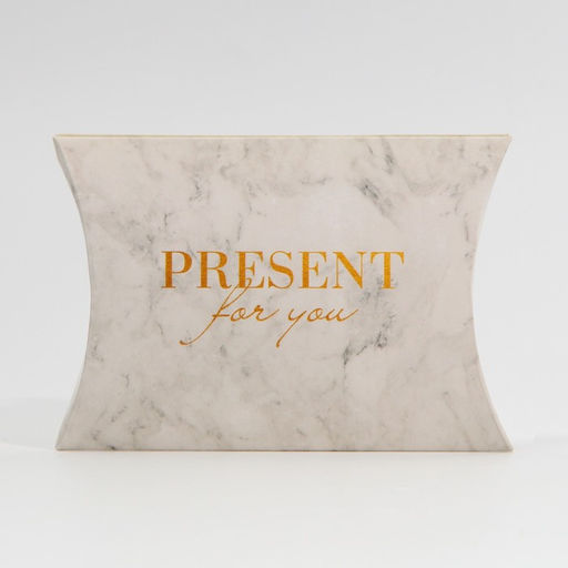 Цена за 5 шт. Коробка складная фигурная Мрамор, 11 8 2 см - Дарите счастье фото 2