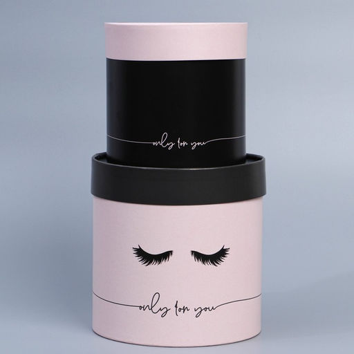 Набор шляпных коробок 2 в 1 Fashion, 13 х 13, 16 х 16 см - Дарите счастье фото 2