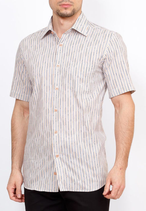 Сорочка мужская короткий рукав GREG Gb513/309/5/ZV  фото 8