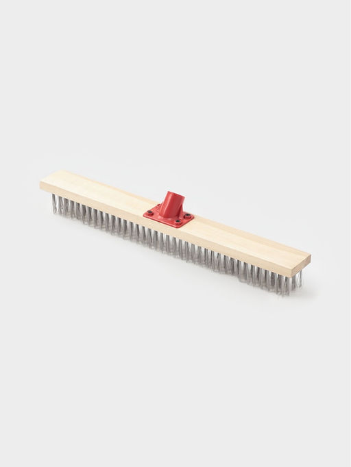 Щётка для пола с металлической щетиной, 50 см