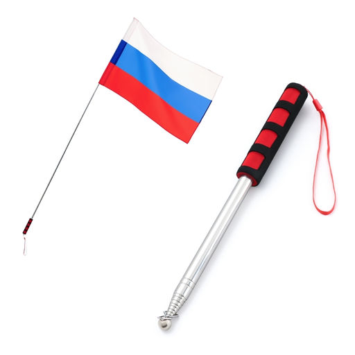 Флагшток выдвижной, 2 м
