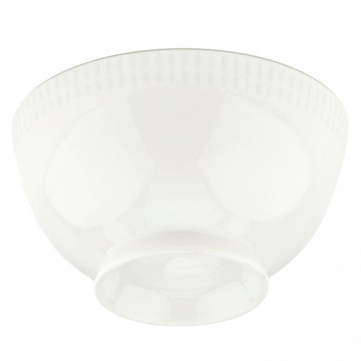 Облако Салатник фарфоровый 700мл, д15см, h8см, на ножке, рельефный декор - голубой, отводка, белый (Китай) - Домашняя мода фото 3