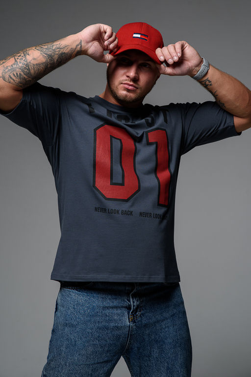 Футболка мужская 8507/1 оверсайз