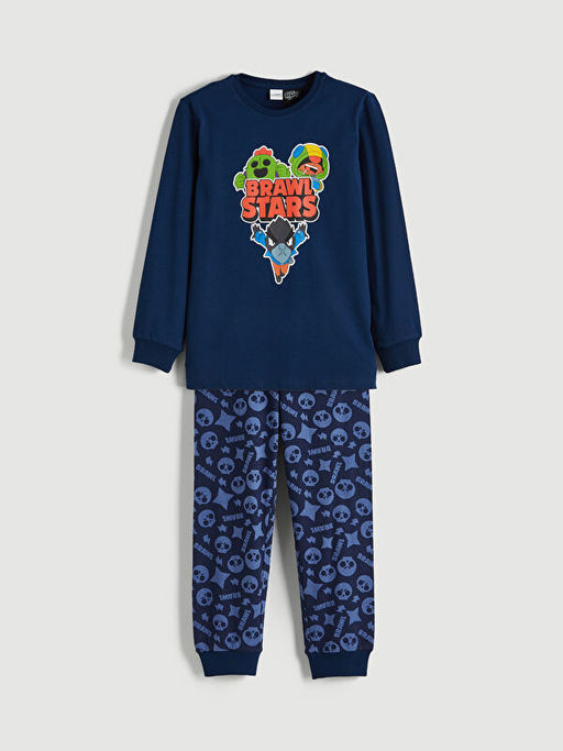 Brawl Stars Bask?l? Erkek ?ocuk Pijama Tak?m