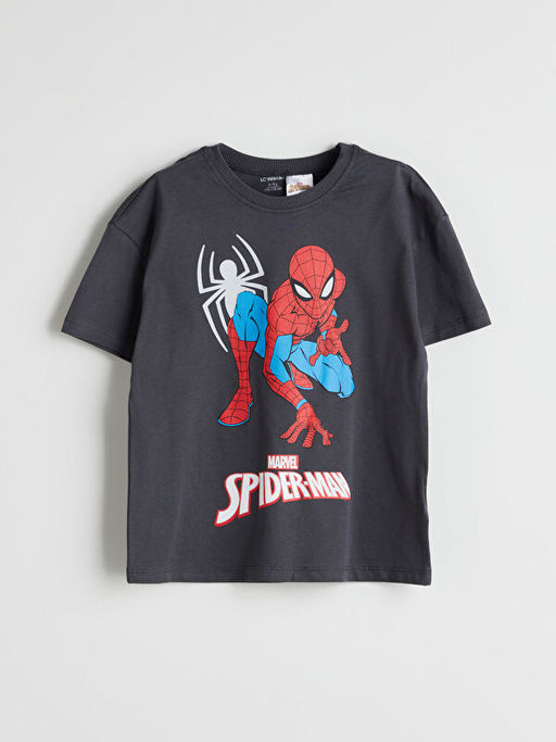 Spider-Man Bask?l? Erkek ?ocuk Ti??rt