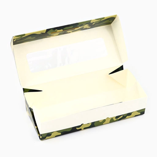 Цена за 5 шт. Коробка складная «23 Февраля», 17 х 7 х 4 см