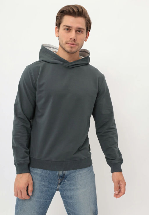 Худи мужское GREG G172-OZ02-2020 (т.изумруд)
