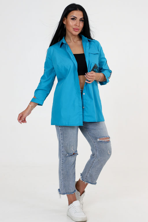 Рубашка женская 31837 - Натали фото 2