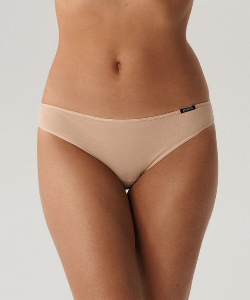 ATLANTIC 3BLP-580 Трусы спорт Basic - набор (3 шт.) бежевый  фото 2