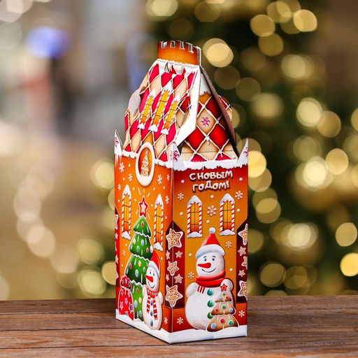 Цена за 5 шт. Подарочная коробка Пряничный 16,7 х 10,1 х 34,5 см - Simaland фото 9