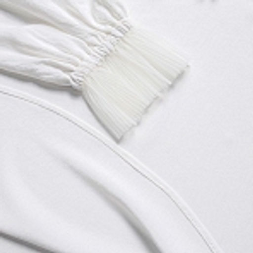 Блуза с рюшами, Мелодия сердца (белая) - Charutti фото 18