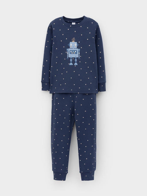 К 1621/синий 1179 Н047 пижама дет