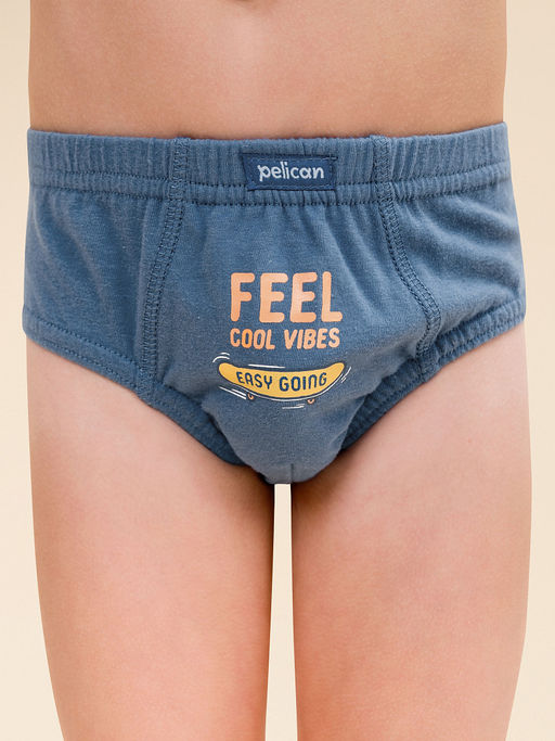 BULB3352(3шт. в упаковке) Трусы для мальчиков - Pelican фото 4