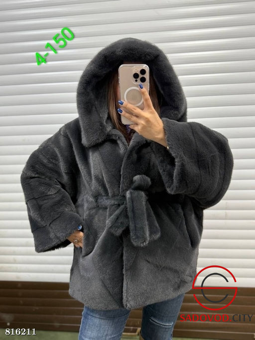 Шуба женская из искусственного меха - Bruno фото 6