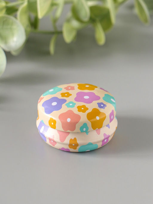 Набор шкатулок для украшений «Полевые цветы», 12 шт., мини, металл, круглая, 4×4×2 см