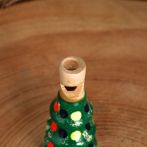 Свисток Елочка, 7,5 см, дерево - Simaland фото 2