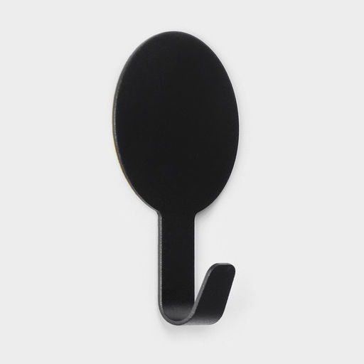 Цена за 2 шт. Крючки самоклеящиеся SAVANNA Black Loft, 2 шт, металл, 1,87,34,5 см, чёрные  фото 4