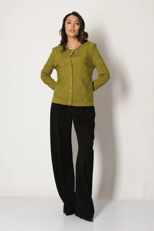 БЕЛАРУСЬ Жакет Д 3428/олива - Текстильная мануфактура фото 5