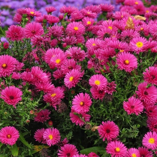 Астра кустарниковая (смесь) смесь сортов и гибридов 1 год ЗКС тара 0,5л