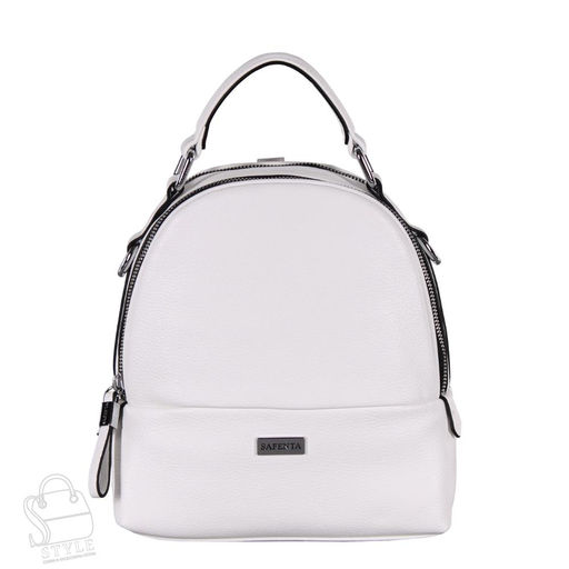 Рюкзак женский 670091 white Velina Fabbiano-Safenta/30 в Новосибирске