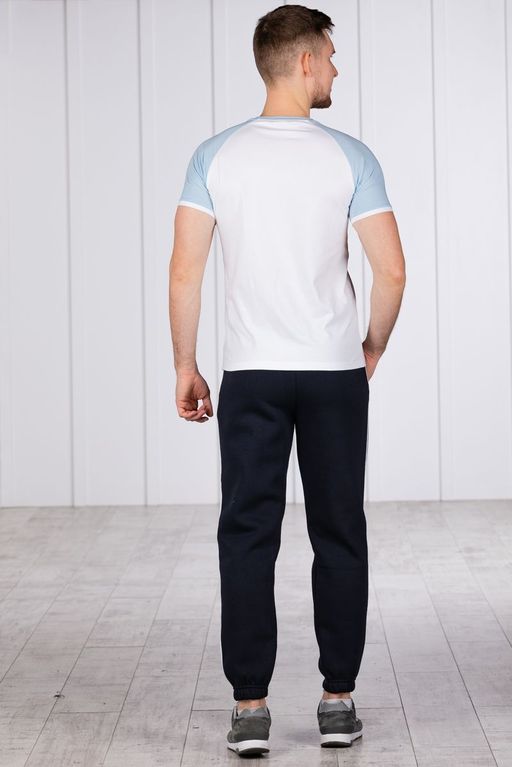 Брюки спортивные 
 3.MA155A-синий-тёмный