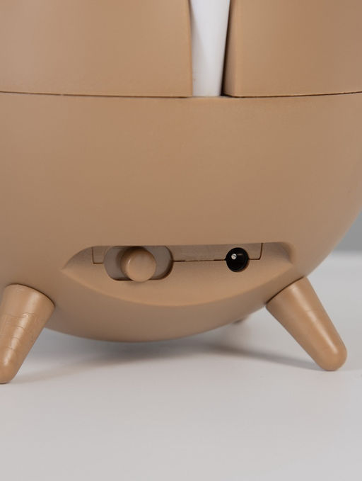 Ночник "Капибара в круглом кресле" LED 3Вт 5V USB АКБ 2 режима 8,5х8,5х25,5 см