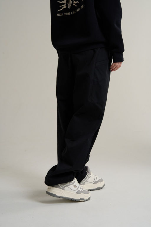 Брюки карго текстильные Черный KAI Woven Casual Pants - Anta фото 8