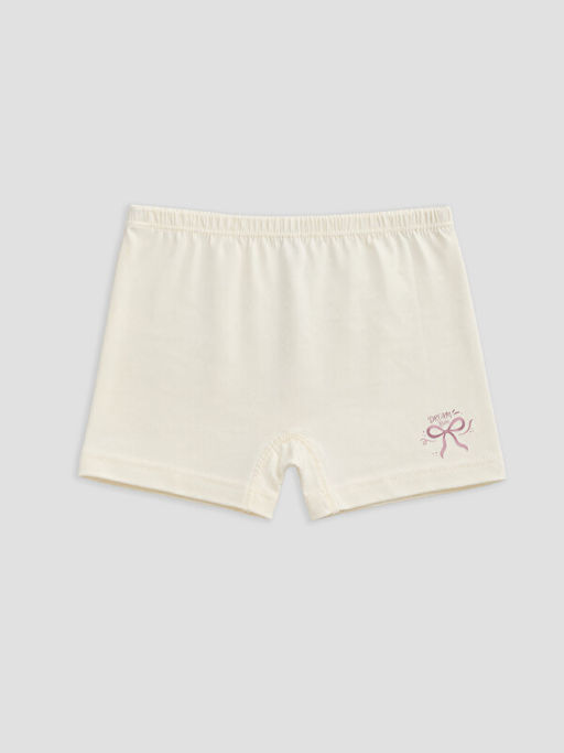 Fiyonk Bask?l? K?z ?ocuk Boxer 3l? - Waikiki фото 2