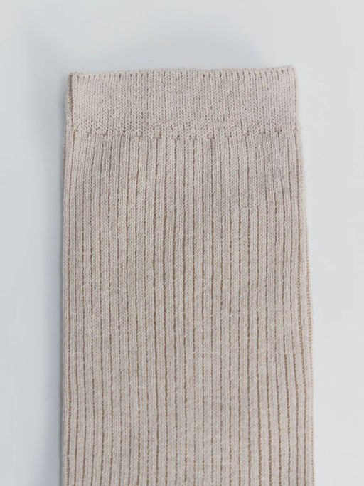 Базовые носки в рубчик средней длины / Zarina  фото 2