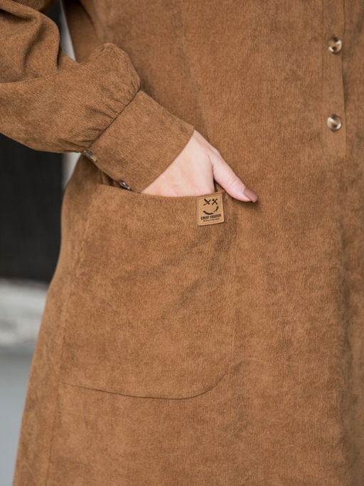 Платье 1374 из эластичного микровельвета - Novita фото 25