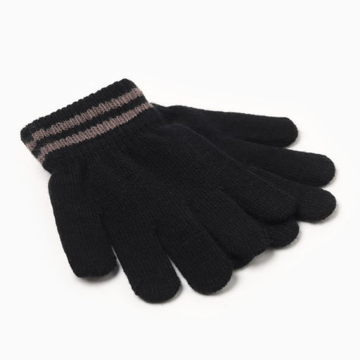 Перчатки детские MINAKU, 13 см, чёрные