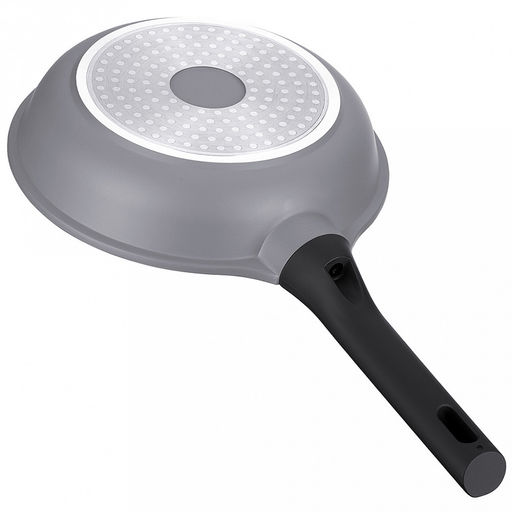 Сковорода с антипригарным покрытием Moderno д24см, h8см, s1,8мм, дно s5мм, литой алюминий, бакелитовая ручка с покрытием soft-touch, Regent (Китай) Подходит для всех видов плит, включая индукционную. - Домашняя мода фото 5