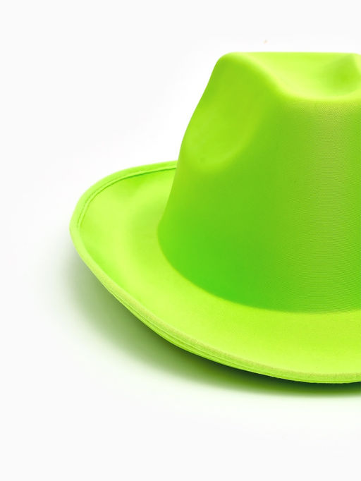 Карнавальная шляпа "Неон" зелёная р-р 56-58