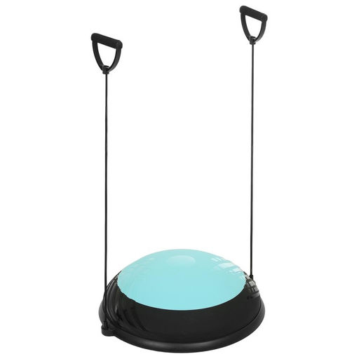 Полусфера BOSU гимнастическая, 60×10 см, с насосом, голубая