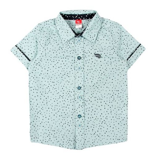 CRB wear/CANB 62720 Рубашка для мальчика, голубой/Ex.Cherubino