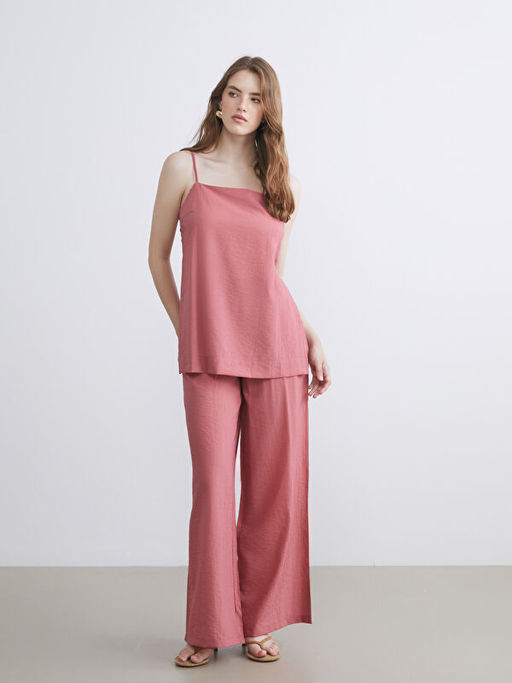 Beli Lastikli Geni? Pa?a Kad?n Pantolon