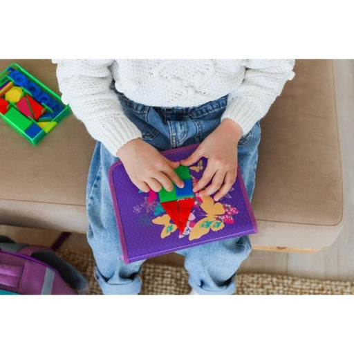 Касса цифр и счетных материалов «Учись считать», 132 элемента, пластик, МИКС