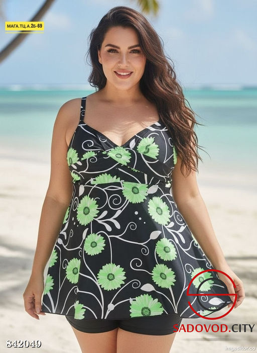 Купальник женский слитный