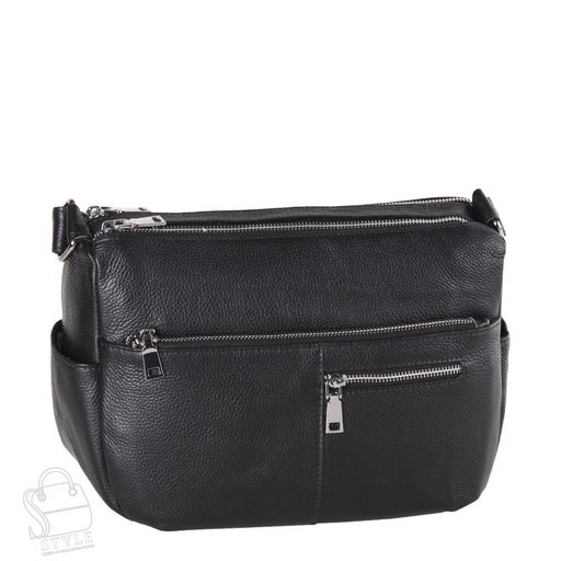 Сумка женская кожаная 8531VG black Vitelli Grassi в Новосибирске