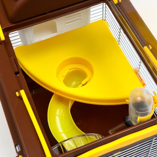 Клетка для грызунов Пижон, 31 х 24 х 30 см, коричневая  фото 5